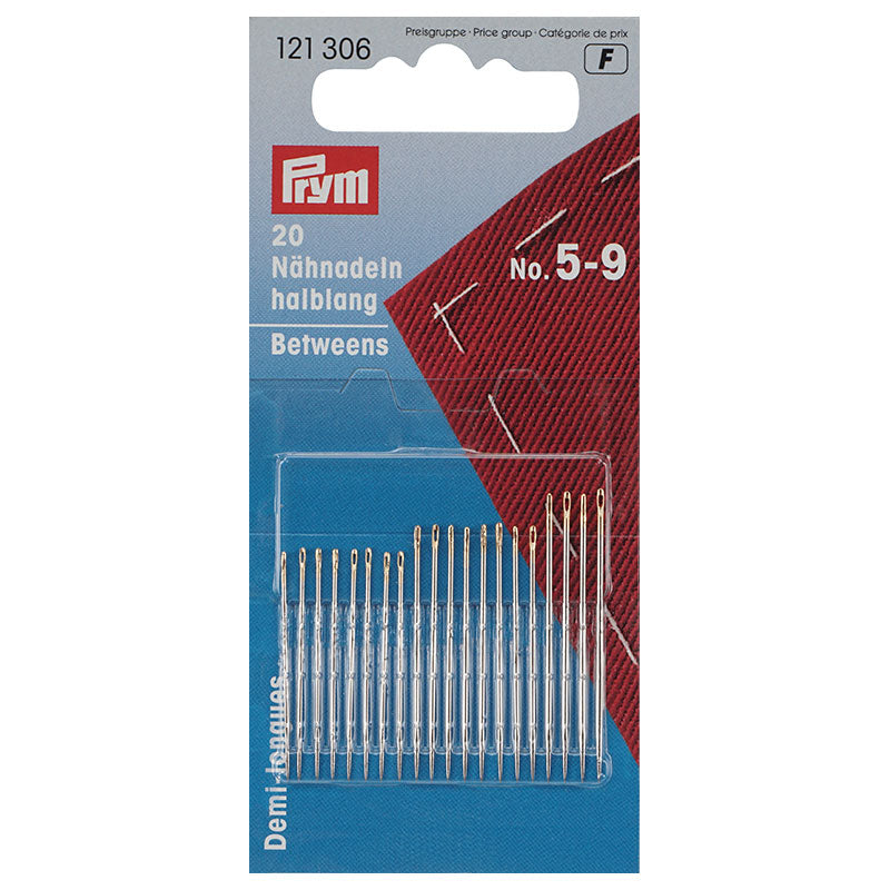 Prym Nähnadeln No.5-9 (halblang/ 20 St.)