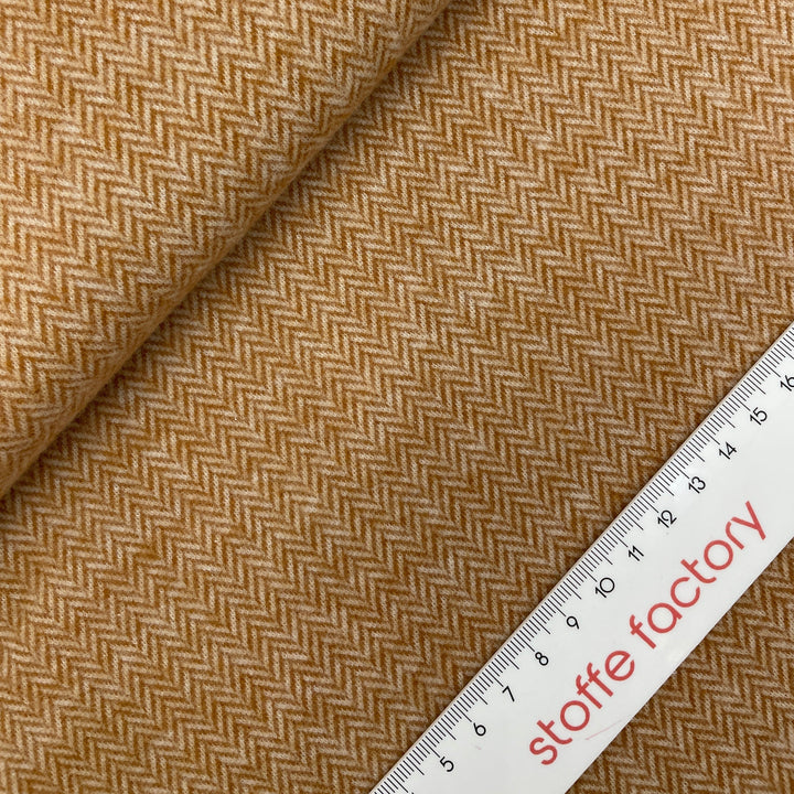 Jacquard-Sweat gebürstet "Max" // kleine Fischgräten