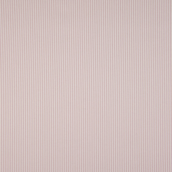 Baumwolle Streifen // weiß hellrosa