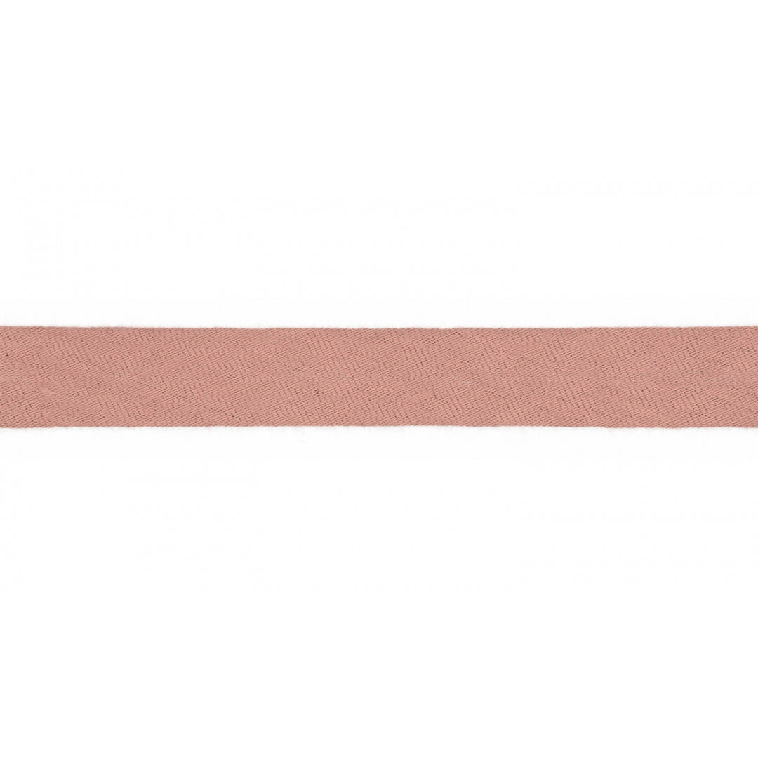 Schrägband Musselin Uni 20 mm // pastellrosa