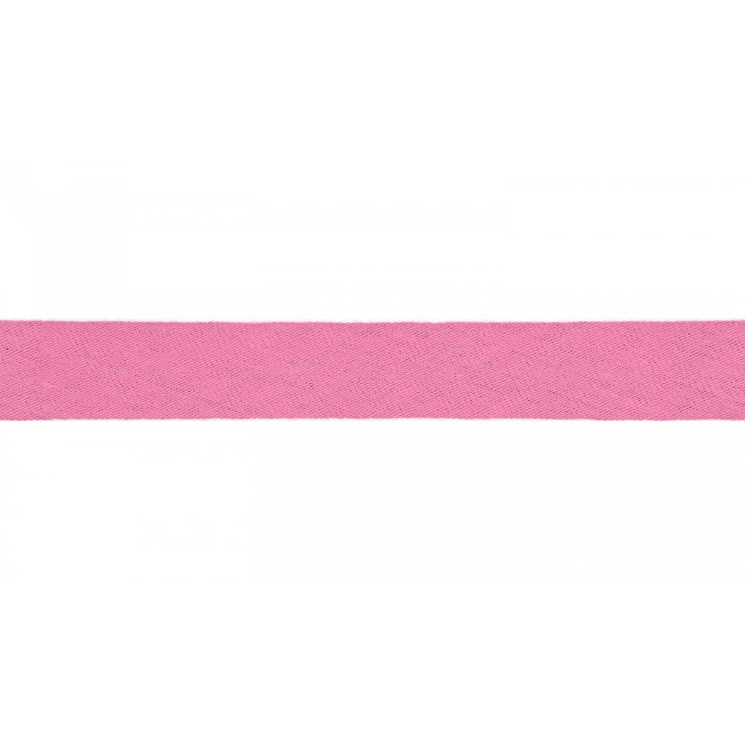 Schrägband Musselin Uni 20 mm // fuchsia