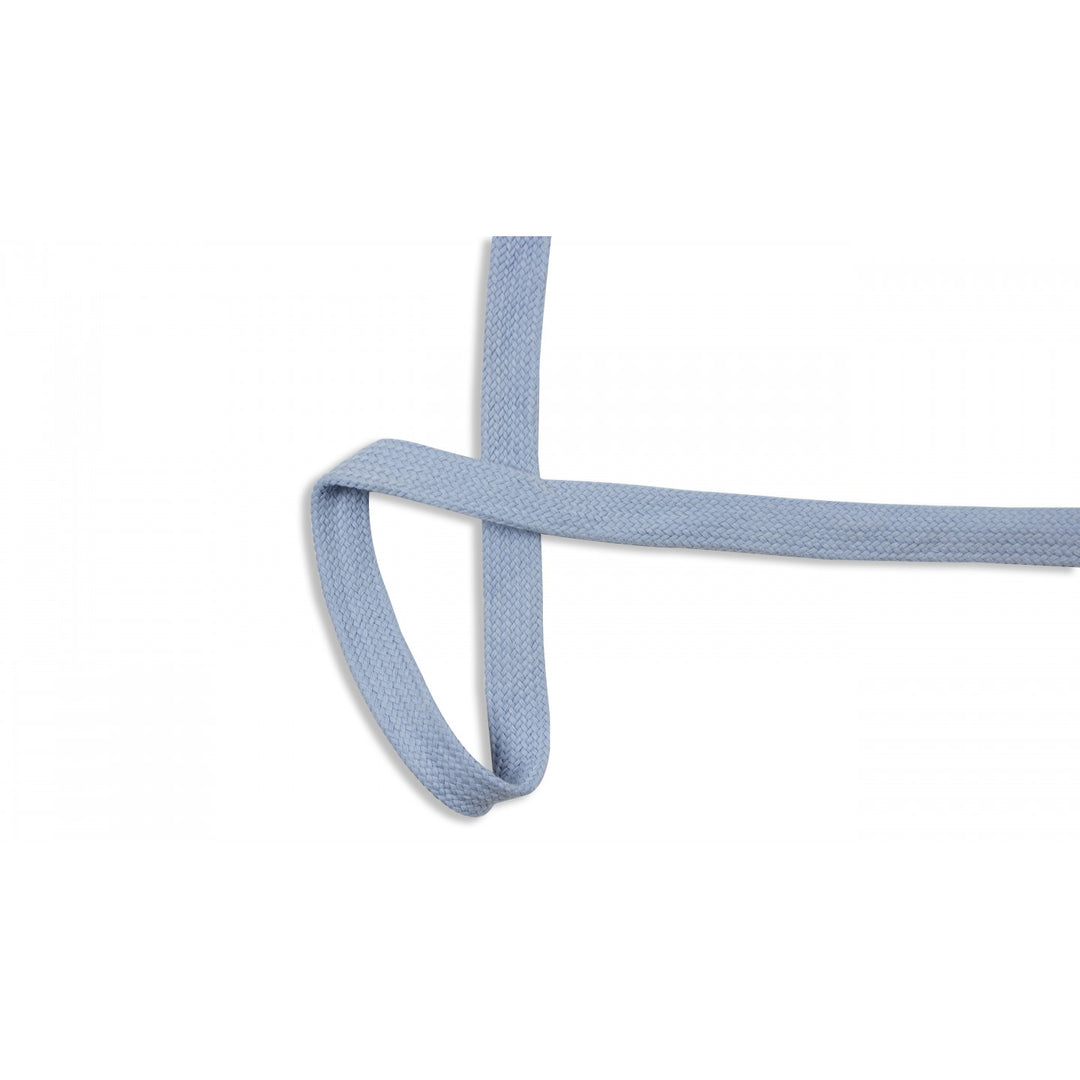 Flachkordel Uni 20 mm // babyblau