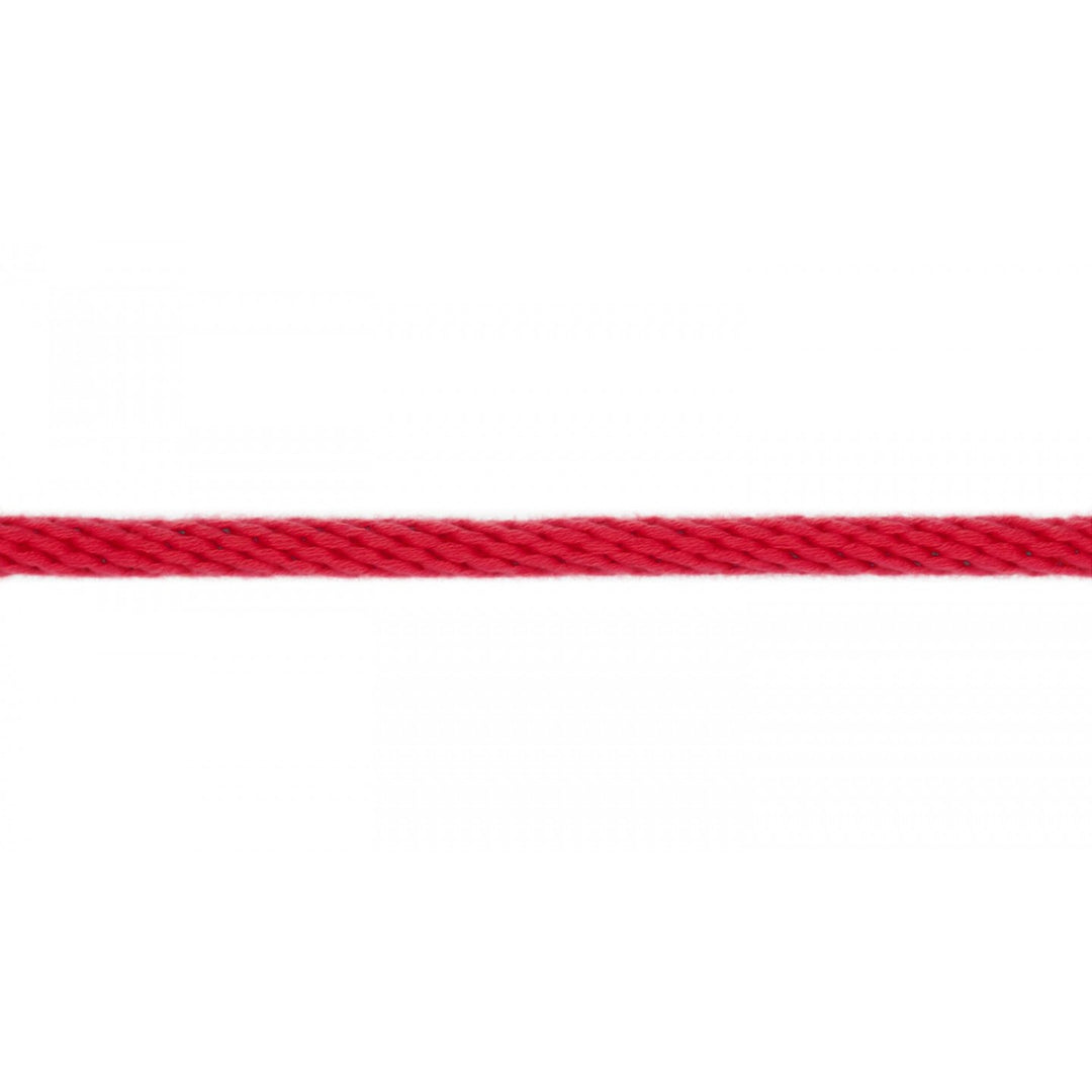 Rundkordel Uni 6 mm// rot