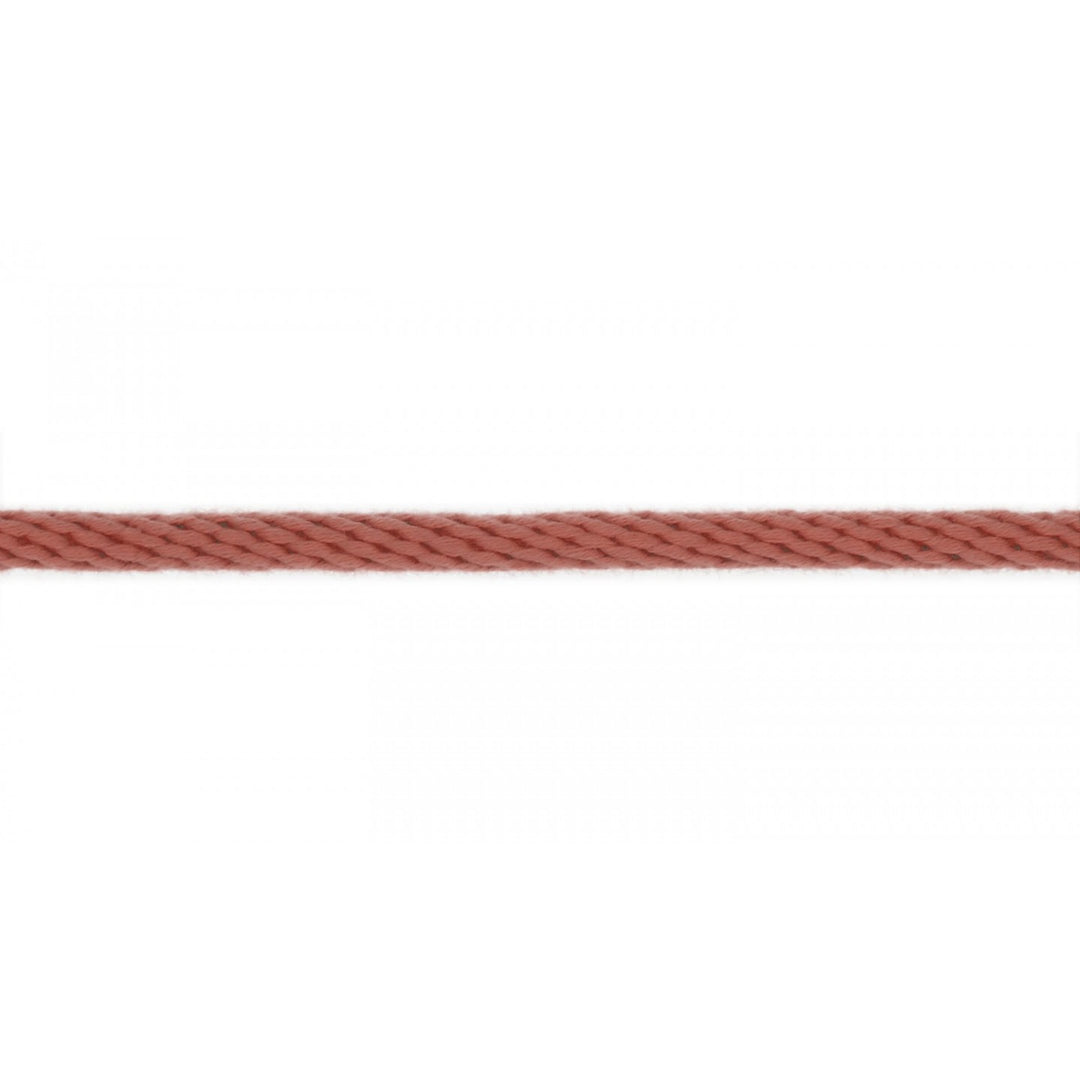 Rundkordel Uni 6 mm// terracotta