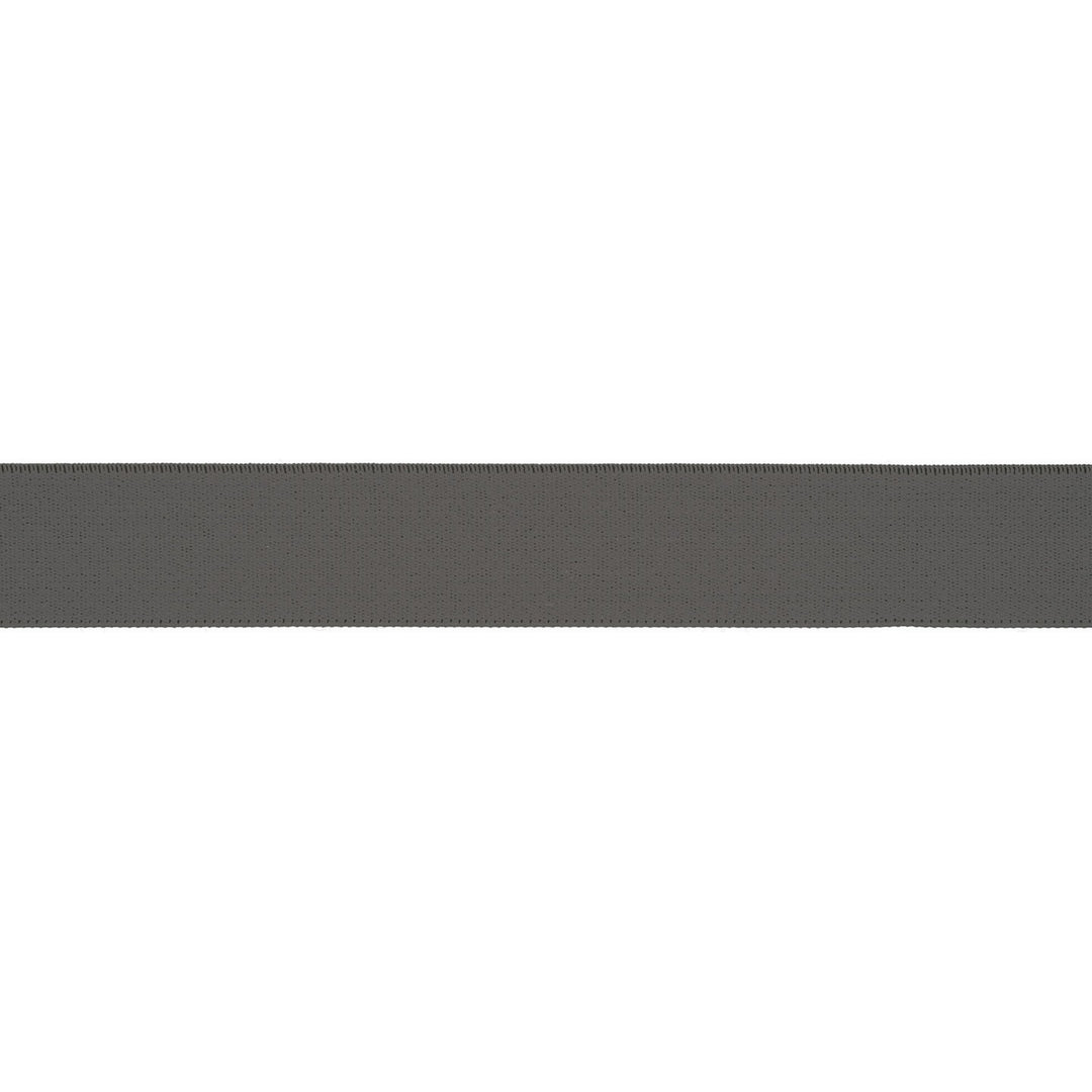Gummiband Uni 25 mm // grau
