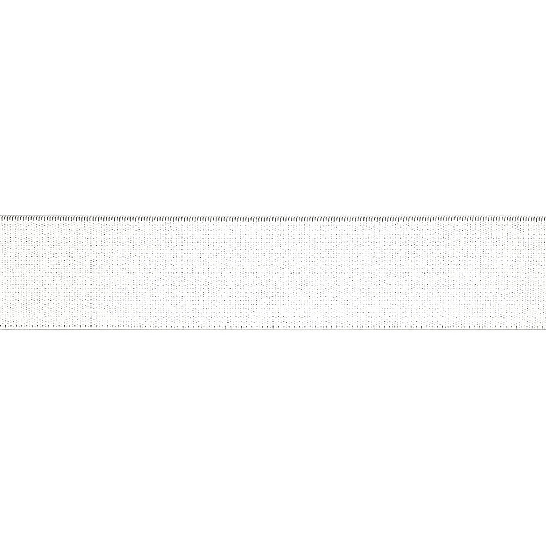 Gummiband Uni 40 mm // weiß