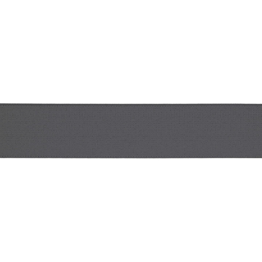 Gummiband Uni 40 mm // grau