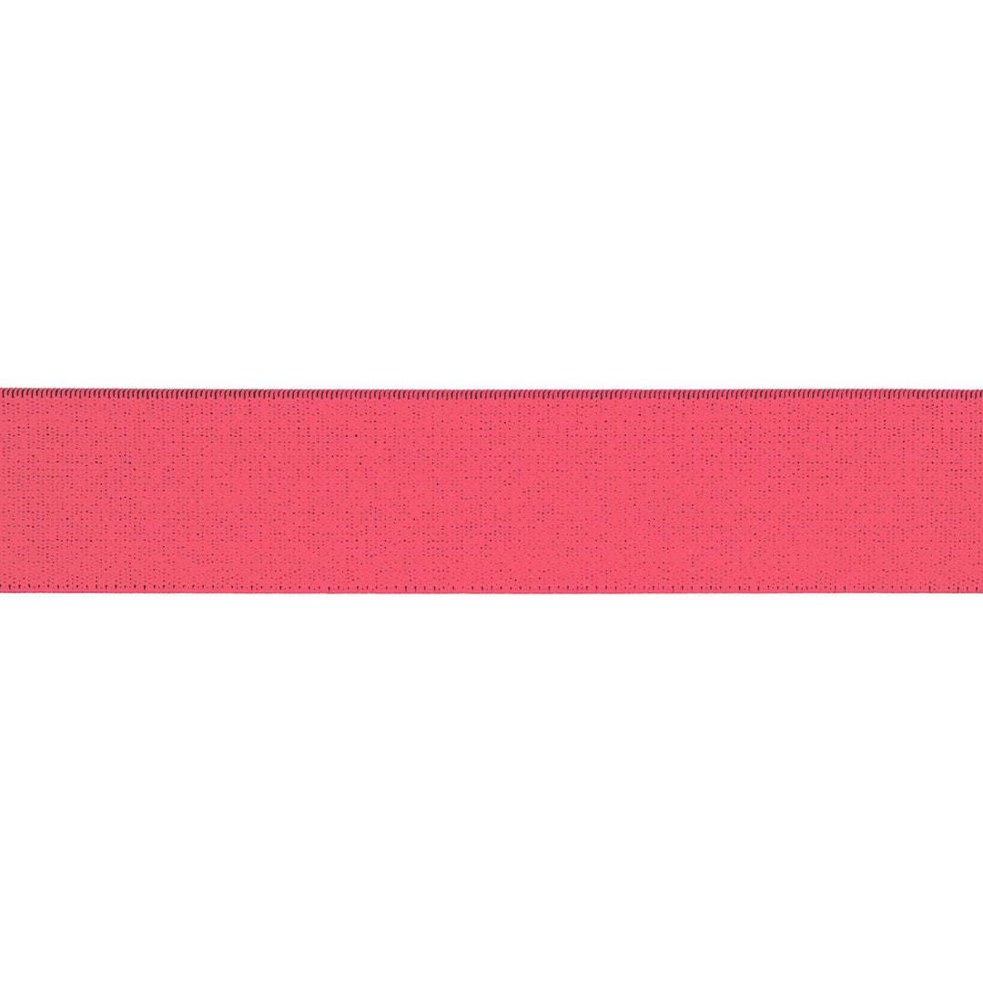 Gummiband Uni 40 mm // neonpink