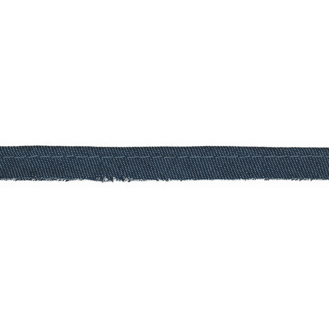 Paspelband Jeans Uni 10 mm // dunkelblau