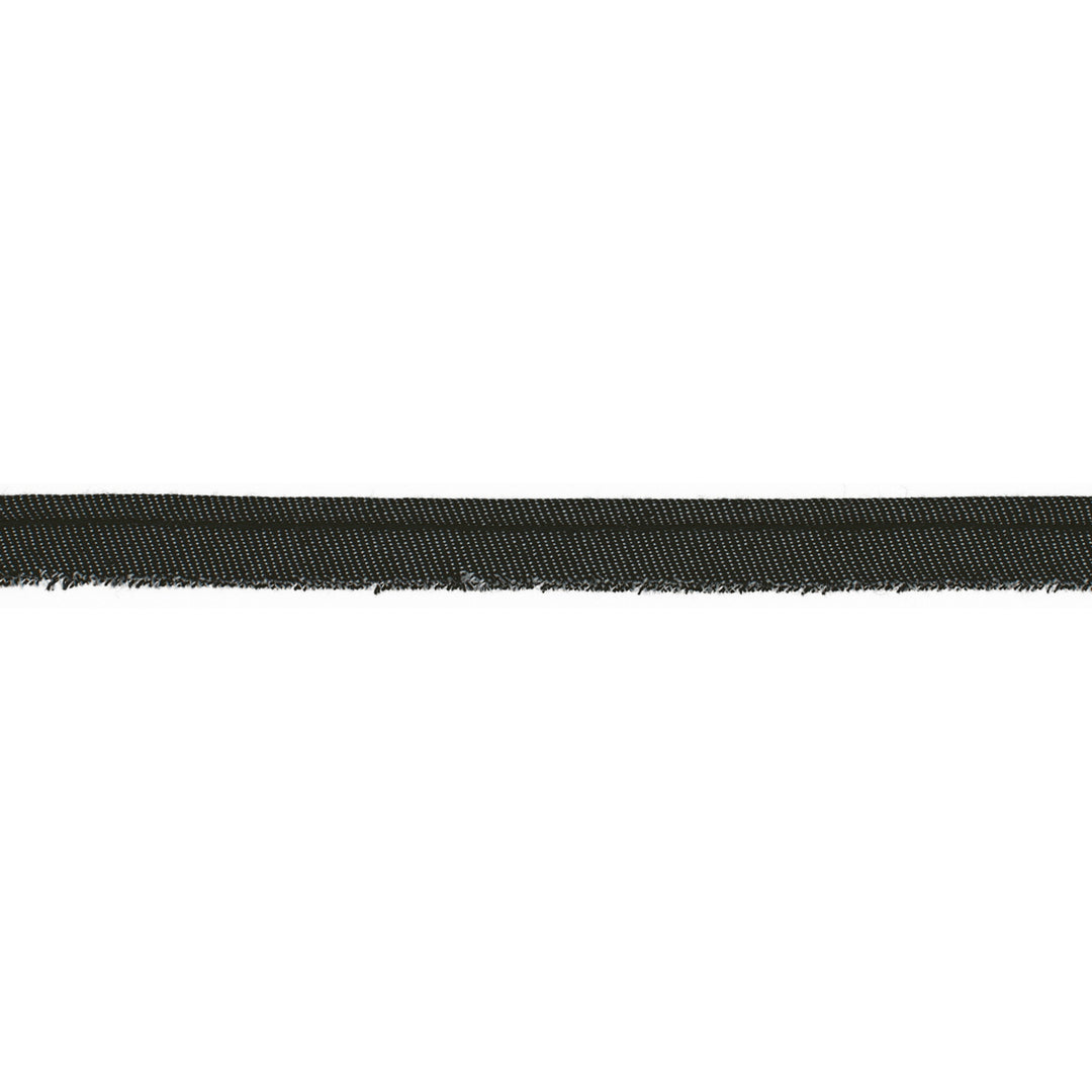 Paspelband Jeans Uni 10 mm // schwarz