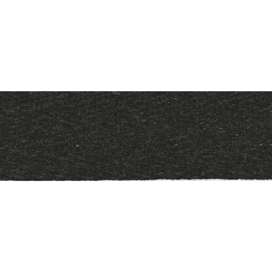 Köperband Baumwolle Uni 20 mm // dunkelgrau meliert