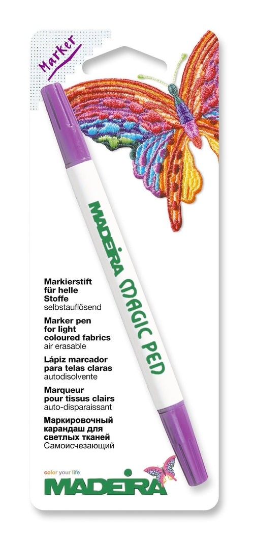 Madeira Magic Pen Markierstift für helle Stoffe