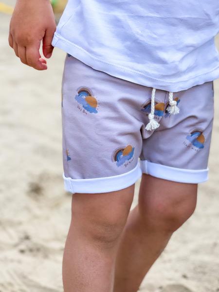 Papierschnittmuster lovely baggy pants by LovelySewDesign // Hose Short Capri für Kids
