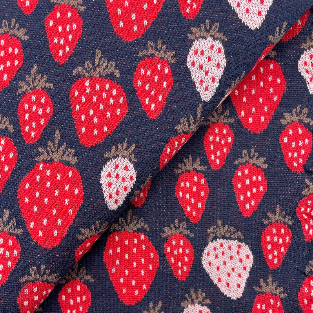 Jacquard Sweat // Erdbeeren