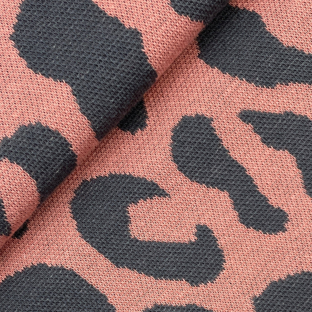 Jacquard-Sweat "Ben" // Leopardenmuster #2 Color Palette