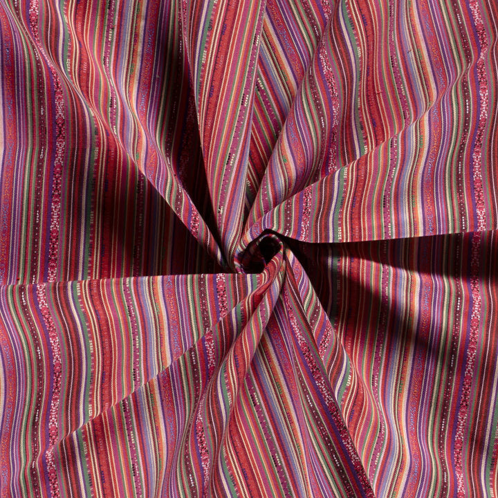 Canvas Stoff Streifen // pinktöne
