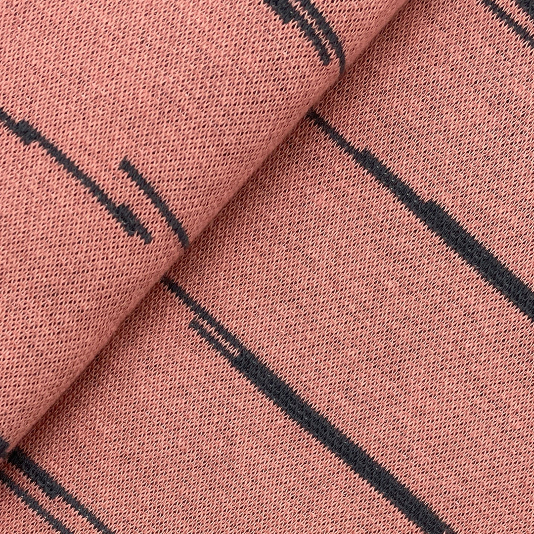 Jacquard-Sweat "Ben" // Linien-Abstrakt