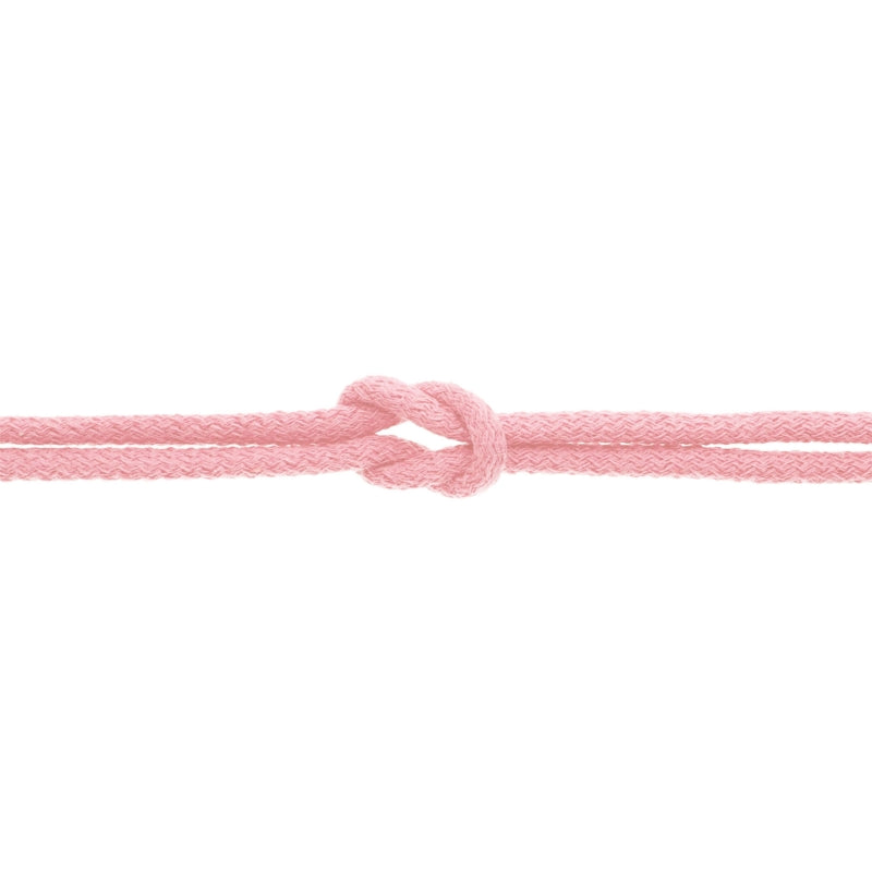 Baumwolle rund 8 mm Uni // rosa