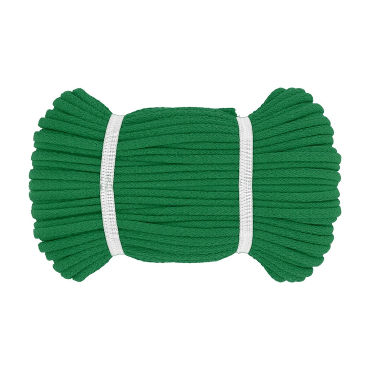 Baumwolle rund 8 mm Uni // grün