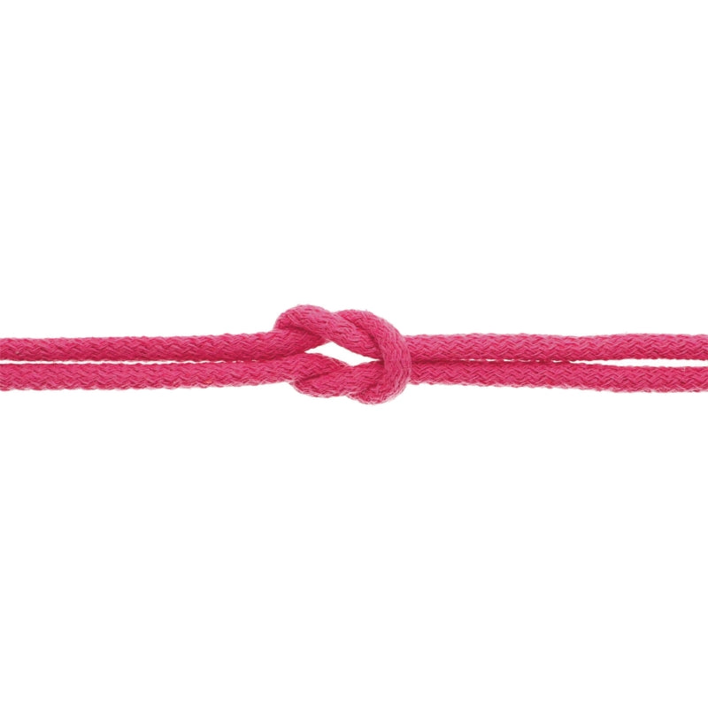 Baumwolle rund 8 mm Uni // pink