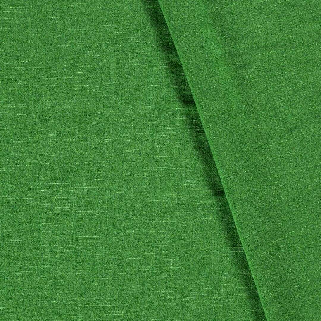 Viskose-Leinen Uni // grün