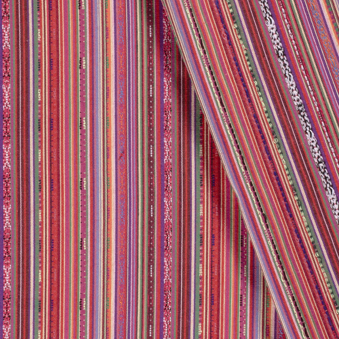 Canvas Stoff Streifen // pinktöne