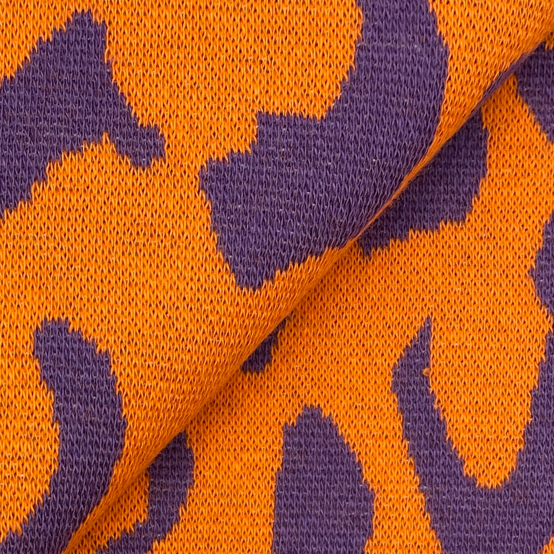 Jacquard-Sweat "Ben" // Leopardenmuster #2 Color Palette