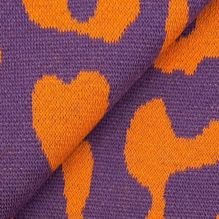 Jacquard-Sweat "Ben" // Leopardenmuster #2 Color Palette