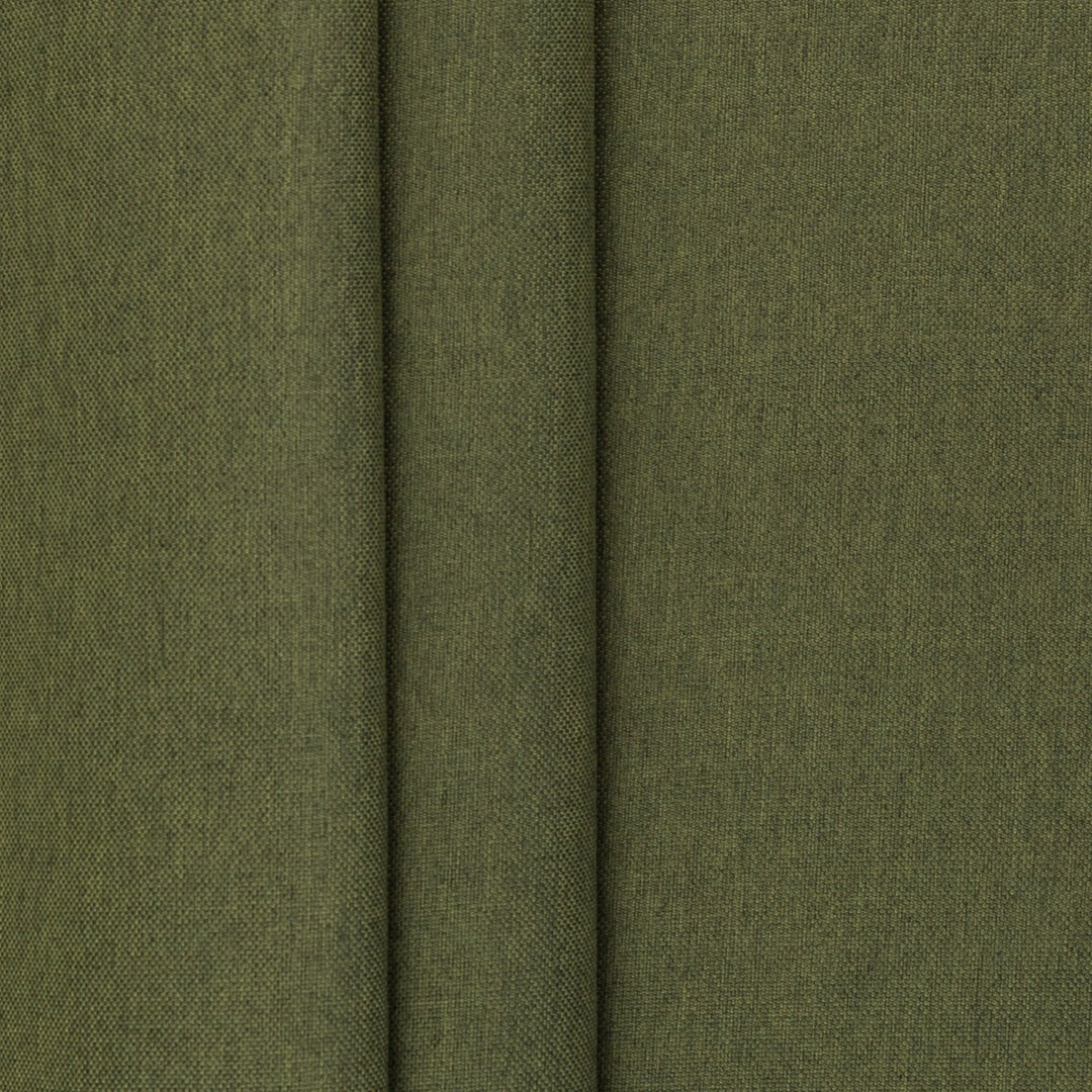 Canvas mit schwarzer Filzabseite // olivgrün