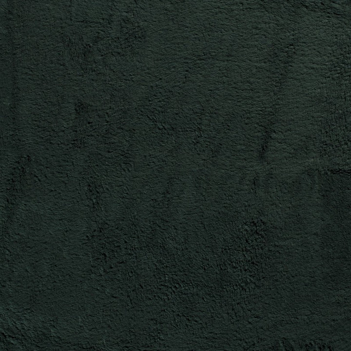 Teddystoff Baumwoll-Fleece Uni // dunkelgrün
