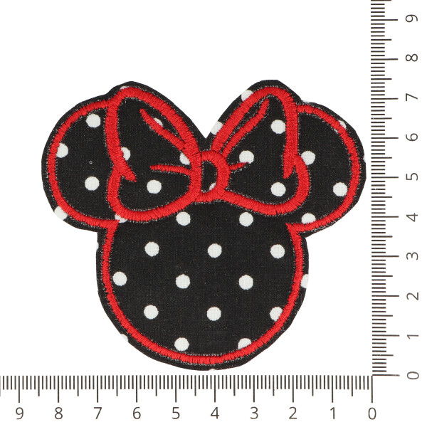 Stick-Applikationen Patches Aufbügeln // Minnie Maus Schleife