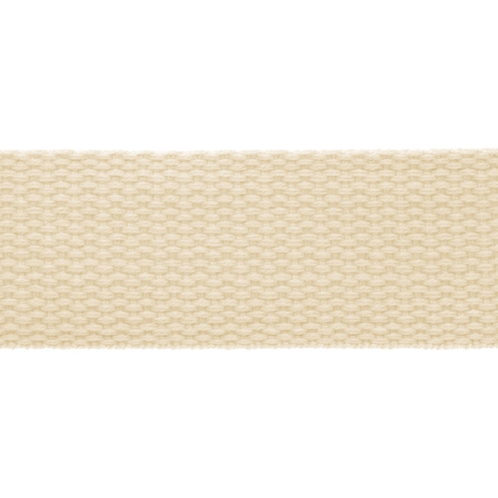 Gurtband 38 mm x 2 mm Uni // beige