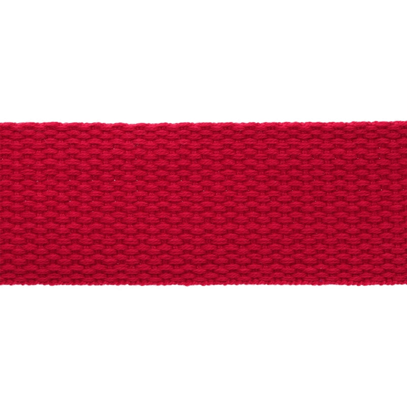 Gurtband 38 mm x 2 mm Uni // rot