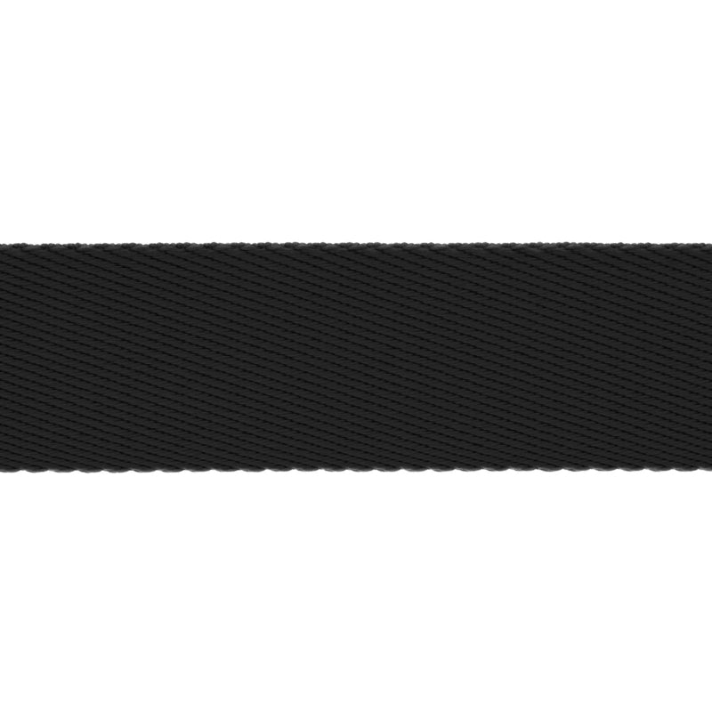 Gurtband 50 mm x 1,6 mm Uni // schwarz