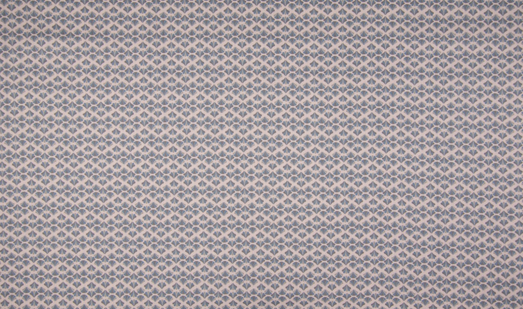 Baumwolle Poplin Blumenmuster // hellgrau grau blau auf hellrosa