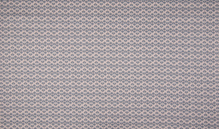 Baumwolle Poplin Blumenmuster // hellgrau grau blau auf hellrosa