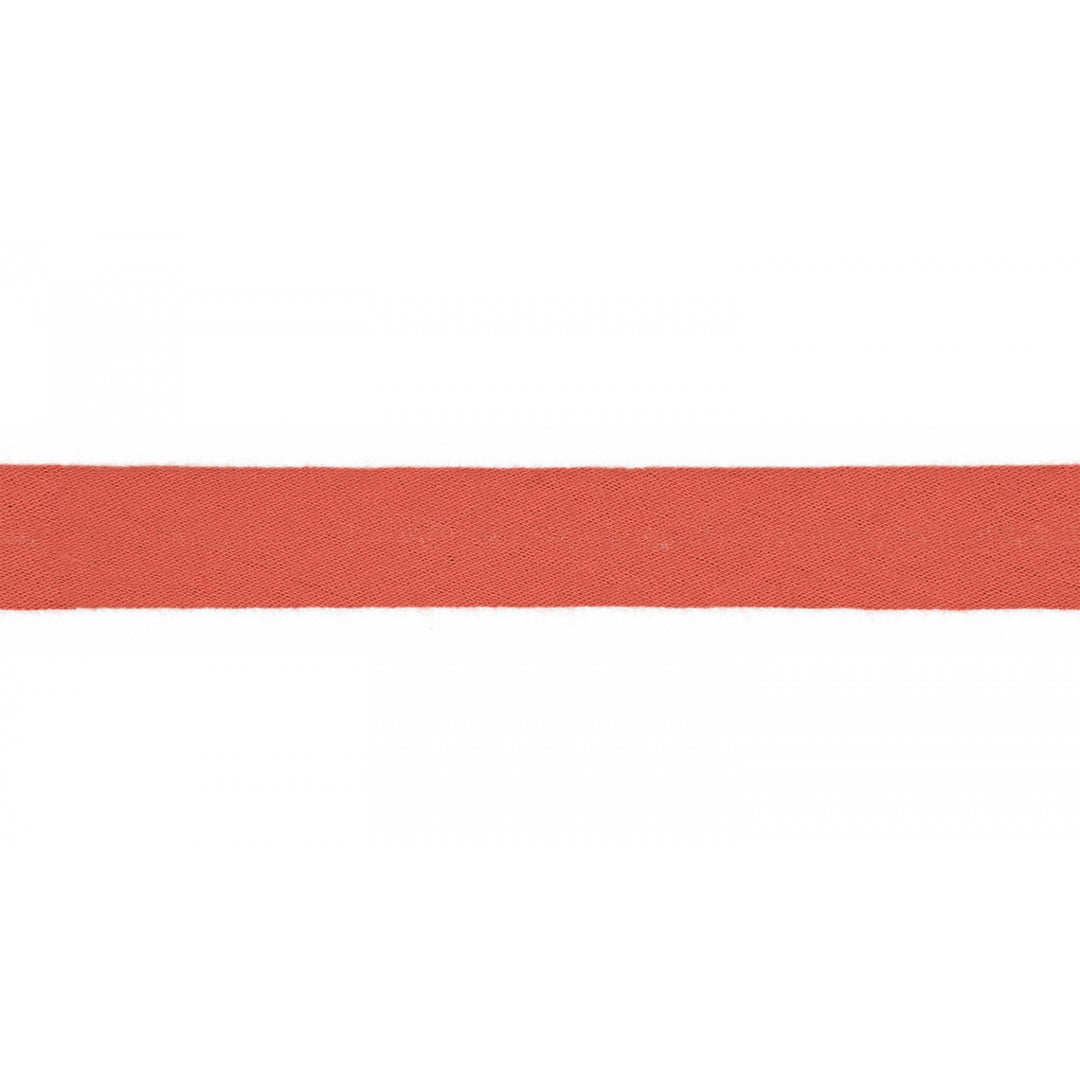 Schrägband Musselin Uni 20 mm // pastellorange