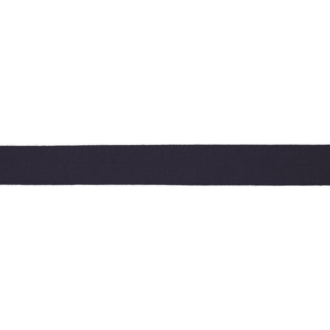 Schrägband Jersey Uni 20 mm // marineblau