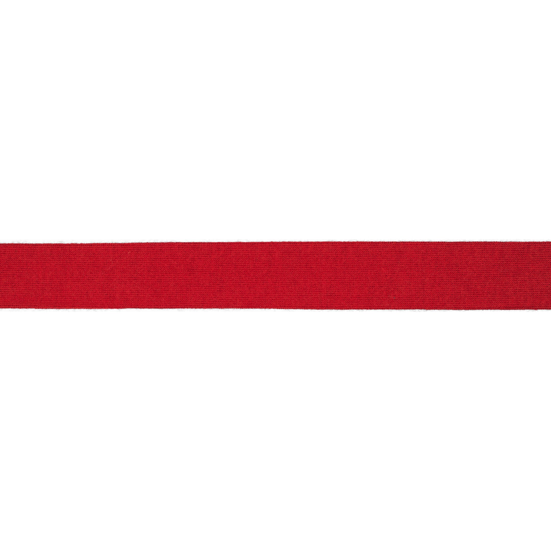Schrägband Jersey Uni 20 mm // rot