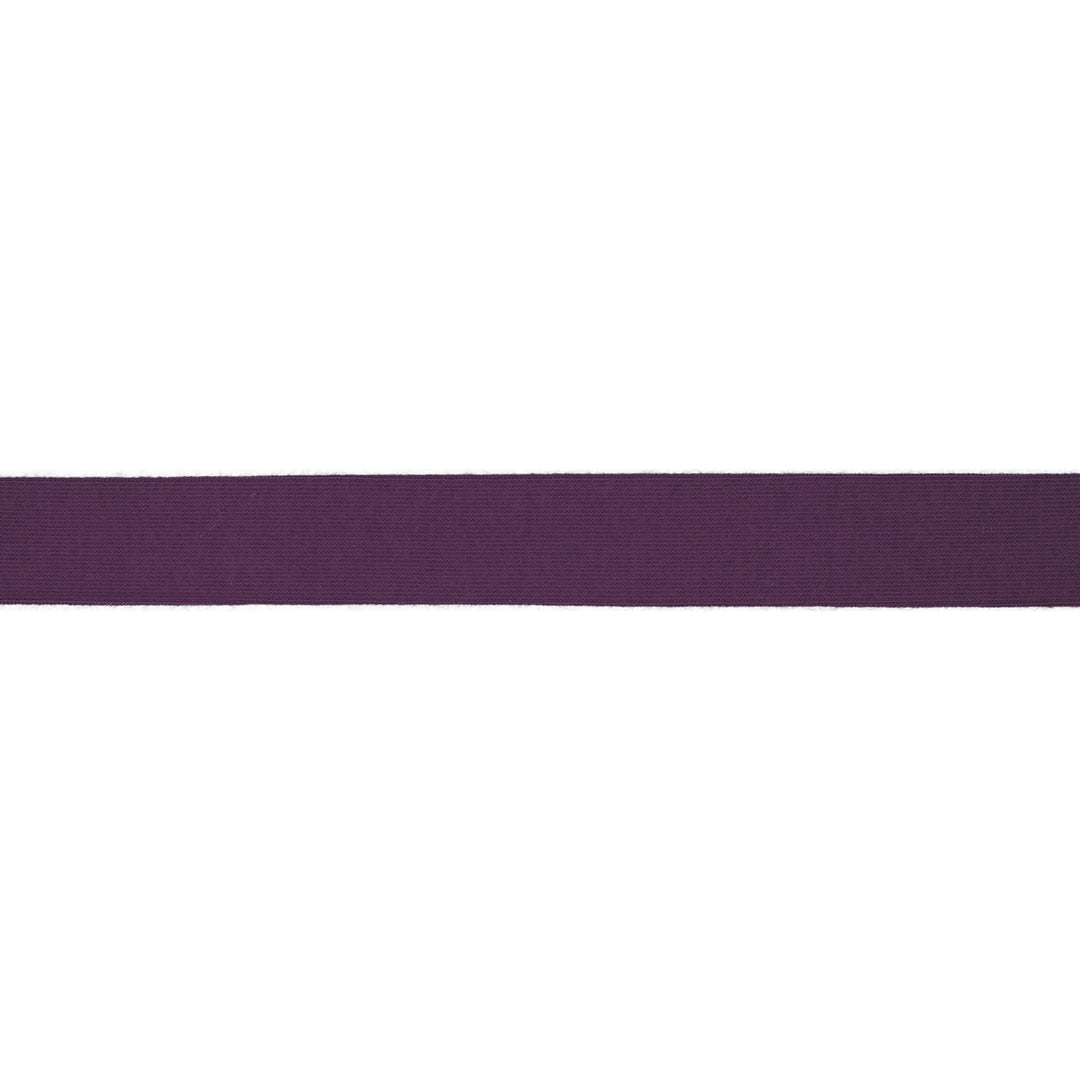 Schrägband Jersey Uni 20 mm // lila