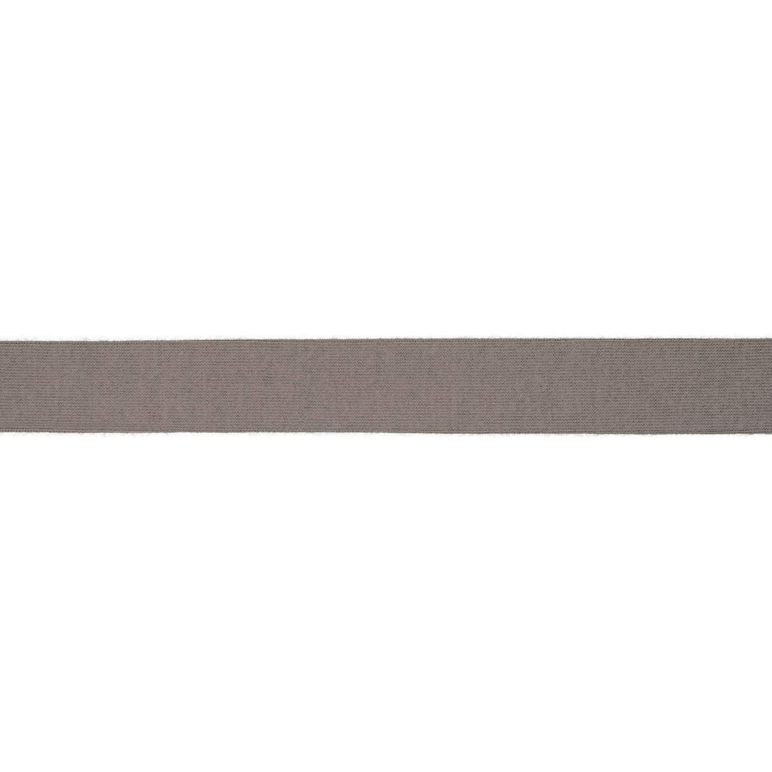 Schrägband Jersey Uni 20 mm // grau