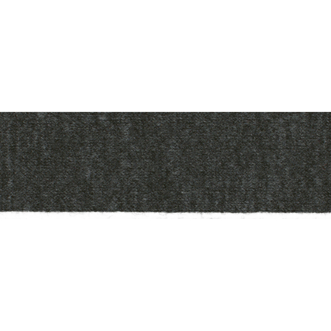 Schrägband Jersey Uni 20 mm // dunkelgrau meliert