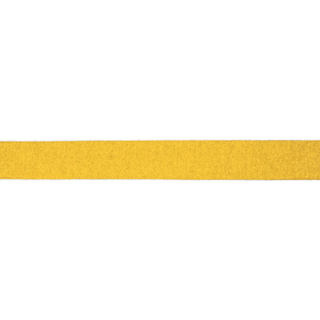 Schrägband Jersey Uni 20 mm // gelb