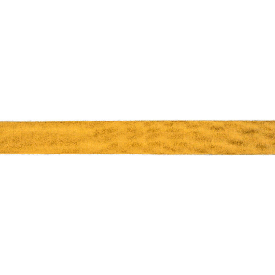 Schrägband Jersey Uni 20 mm // ocker
