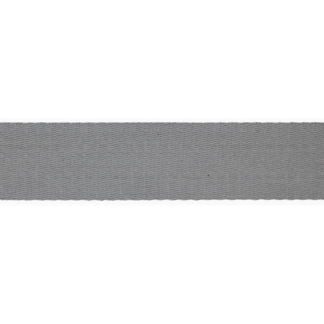 Gurtband Soft Uni 40 mm // silber