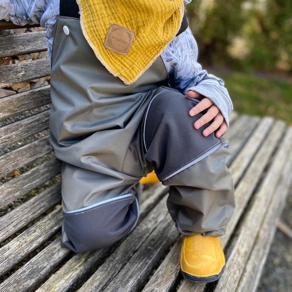 Papierschnittmuster lovely outdoor pants by LovelySewDesign // Matschhose für Kids