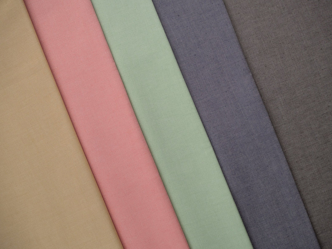 Tencel Mischgewebe Webware "Elina" SWAFING // schwarz melange